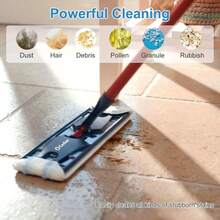 H2PrO Replacement Mop Pads For O-Cedar Machine Washable &Amp; Reusable Microfiber Mop Heads Compatible With Ocedar H2Pro Flat Mop System-4 Pack - 白色 - 查看 4