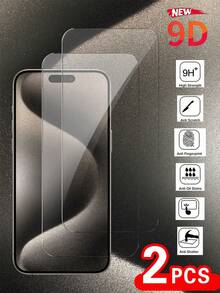 2 Gói Phim Dán Điện Thoại Di Động Apple Toàn Màn Hình HD Thích Hợp Cho IPhone16e/17Promax/15Promax/16pro/16/15plus Chống Rơi Phù Hợp Cho IPhone14promax/14pro/14 Phim Bảo Vệ Phù Hợp Cho IPhone13promax/13pro/12/11 Phim Kính Cường Lực - Trong sáng - Xem 19