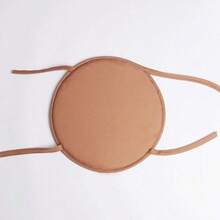 1 Đệm ghế tròn có dây buộc, hai kích cỡ, đệm ghế ăn bằng vải dày màu trơn, sử dụng tại nhà - Nhiều màu - Xem 10