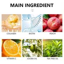 XIOIMY 买一送一胶原蛋白和生物素面膜 - 无酒精，深层补水，增强皮肤弹性，提亮肤色，增强皮肤光泽，胶原蛋白面膜