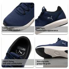 Puma Zapatillas deportivas Softride Cruise 2 de estilo slip-on, unisex, con amortiguación, para entrenamiento físico y correr de forma casual. Código 312005-01