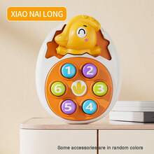 婴儿恐龙蛋压蛋玩具，打地鼠玩具 - 有趣且具有教育意义的减压玩具，适合0岁以上婴儿早期学习玩具，很棒的节日礼物 - 彩色 - 查看 11