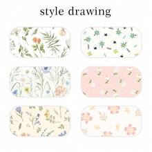 Custom Paper Box Stickers, Custom Sticker Patterns, Custom Floral Stickers, Christmas, Custom Sealing Stickers, Christmas, Mother's Day, Valentine's Day, Chinese New Year, Gift Sealing Stickers, Birthday Gift Sealing Stickers - Rounded Rectangle Stickers - View 2