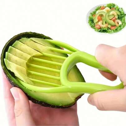 3-In-1 Avocado Slicer, Shea Kernel Butter, Fruit Peeler, Paper Cutter, Pulp Separator, Plastic Knife, Vegetable Tool Gadget