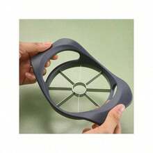 6.1 Inch Extra Large Apple Slicer, Heavy Duty Apple Cutter 8 Slices, Durable Apple Corer Cutter Slicer, Stainless Steel Apple Slicer And Corer - For Apple, Potato, Onion And More, Black - Grey - View 10