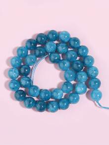 1 hebra de cuentas de piedras naturales Auratus, jade birmano, cristal de sandía, cuentas sueltas de piedras preciosas de curación de energía para hacer joyas, pulseras y collares DIY