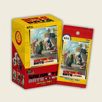 班本里昌动漫收藏卡牌 – 16包/盒神秘盒 | 收藏卡牌角色、桌面装饰、与朋友互动游戏、节日礼物、派对游戏、动漫周边