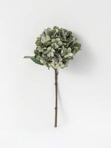 MEHELANY 6支仿真绣球花束，假花植物，房间装饰，秋季花园装饰，餐桌装饰，生日派对装饰，婚礼花篮，新娘捧花，家居装饰，餐厅，卧室，窗台装饰，花瓶装饰，情人节礼物，新年装饰，户外花园，返校季 - 綠色 - 查看 4