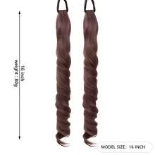 16 Inch Halloween Daily Ponytail Scrunchie & Synthetic Fiber Wig Ponytail - Easy For Daily Wear - Multicolor - View 12