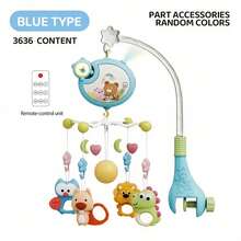 360°旋转婴儿床铃，带投影灯和遥控器，助宝宝安睡；可拆卸婴儿磨牙玩具，趣味十足，适合宝宝出牙期；升级防滑床护栏，适用于大多数婴儿床，安装简便；企鹅造型助眠夜灯，无频闪，暖光护眼。 - 彩色 - 查看 15