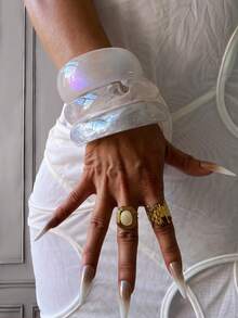 ﻿ 3Pcs Luxury Cuff Bracelets,Gold Bangles,Wide Bangles, Chunky Bracelet, Bracelet Set, Wide Bracelet, Bracelet For Women, Large Bracelet,Elegant And Unique Bangle Style