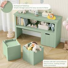 Bookcases, Cabinets & Shelves - Green - View 9