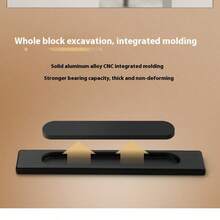 2 tay nắm cửa trượt kiểu chuồng trại - Tay nắm cửa trượt không cần khoan, phù hợp với cửa kính phòng tắm, phụ kiện nội thất ẩn, lắp đặt dễ dàng, phụ kiện phòng tắm hiện đại | Tay nắm cửa trơn tru | Tay nắm vận hành trơn tru, phụ kiện phòng tắm - Nhiều màu - Xem 6