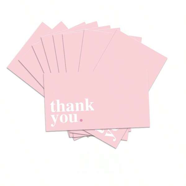 10 piezas/30 piezas/100 piezas - Tarjetas de agradecimiento - Tarjetas de apreciación empresarial para minoristas en línea y empaque para clientes - Perfectas para negocios, bodas, graduaciones y despedidas de soltera