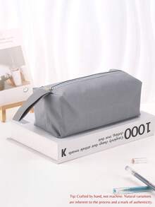 1 pieza, Proceso de bordado, Estuche para lápices, Letras y números personalizables, Material de poliéster, Cremallera de nailon, Gran capacidad, Estuche portátil para lápices, Adecuado para la escuela y la oficina, Regalo creativo para el Día de Acción de Gracias, Navidad, cumpleaños, Halloween, Vuelta al colegio, Caja de lápices, Multifuncional, Ornamental, Reutilizable, Moderno, Colorido, Lindo, Vintage, Dibujos animados, Kawaii, Personalizado, Único, Personalizado, Trabajadores, Clientes, Estudiantes, Para negocios/trabajo/oficina, Para la escuela