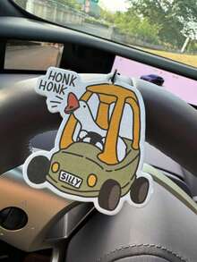 Cute Big White Goose Scented Tablets, Car Air Freshener, Car Aromatherapy, Air Outlet Diffuser, Personalized And Creative Scented Tablets, Rearview Mirror Pendant, Car Interior Decoration, Suitable For Bedroom, Toilet, Pet Nest, Shoe Cabinet, Wardrobe Scented Tablets, Long-Lasting Fragrance, Remove Odor, Various Random Scents, Must-Have For New Cars, Car Accessories, Holiday Gifts - 彩色 - 查看 4