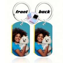 Customized Memorial Badge, Personalized Metal Keychain, Engraved Photo Necklace, Fashionable Pendant, Exquisite Customized Gift, Holiday Commemorative Items,Festive Calendar - Multicolor - View 41