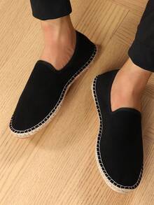 透气速干防滑编织渔夫鞋亚麻鞋休闲鞋男女帆布鞋