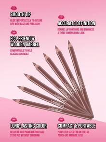 Misslyn MISSLYN-2PCS Juicy Lip Oil & Lip Liner Set, Flirty Beauty Plumping Lip OIL, VEGAN,Lip Oil, Lip Glaze Lip, Lip Glaze Lovely, Lip Glaze Moisturizing, STAY AND SHAPE LIP LINER, Lip Makeup,Long-Lasting,Wooden Pencil,Precision Tip ,Full Lip Look,Plump Lips,3D Makeup Effect,Smooth & Pigmented