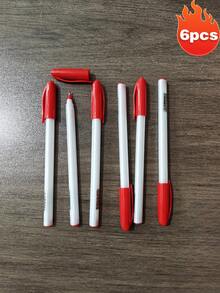 قلم حبر جاف بقاعدة زيتية، كتابة سلسة، قلم مكتبي للدراسة، قلم حبر جاف متعدد الألوان، رأس متوسط 1.0 مم، كتابة سلسة، قلم حبر جاف أزرق قلم مكتبي، لوازم مدرسية ومكتبية فندقية