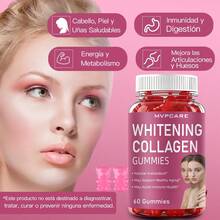 Colageno hidrolizado acido hialuronico pastillas peptonas colágeno gominola 60 cápsulas - Otros - Ver 3