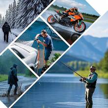 Botas para Lluvia, Cubrezapatos Impermeables, Cubrebotas con Tira Reflectante y Cremalleras, Se Pueden Usar en climas lluviosos y nevados, Adecuadas para Hombres y Mujeres - XL - (43-45) - Ver 8