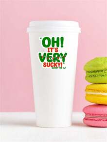 2 PIEZAS "¡Oh, es MUY malo! -Buddy el Duende", Pegatina de Duende | Pegatinas para Portátil | Pegatinas para Portátil | Calcomanía de Vinilo para Portátil, Vaso, Teléfono