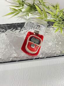 1pc Mini Rhinestone Ring Tally Counter, Colorful Rhinestone Small Finger Electronic Counter, Boxed Rhinestone Counter - Multicolor - View 5