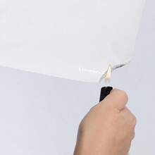 Cabinet Door Decal, Thickened, Waterproof And Oil-Resistant, Kitchen Self-Adhesive Furniture Tabletop, Stove, Imitation Marble Cabinet Door Decal - White - View 4