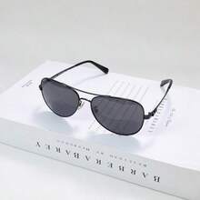 Coach 1 Pair Of Coach Decorative And Fashionable Fashion Glasses, Classic And Casual Black Pilot Fashion Glasses For Women, Suitable For Daily Outings, Travels, Self-Driving, Decoration, And Autumn Matching. A Great Gift