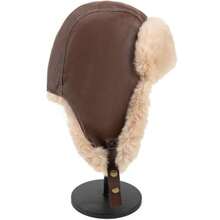 Winter Cycling Ushanka Hat, Warm Ear Protection Hat, Outdoor Thermal Lined Thick Casual Earmuff Hat