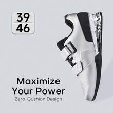 Deadlift Shoes Men, Professional Non-Slip Squat Shoes For Powerlifting, Stable Lifting Training Sneakers With Rubber Sole