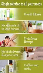 GuruNanda Frankincense Essential Oil, 100% Pure, Natural And Undiluted Diffuser Oil For Aromatherapy, Massages &Amp; DIY Recipies, Promotes Comfort &Amp; Supports Radiant-Looking Skin (05 Fl Oz) - ColorF - 查看 5