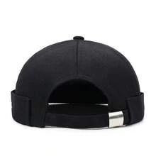 Gorra sin ala de estilo hip-hop para hombres, gorra de baile callejero de temporada cálida - Multicolor - Ver 4