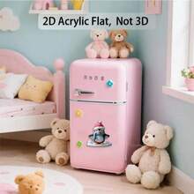 1pc Cute Penguin Refrigerator Magnet With Santa Hat And Scarf - Suitable For Winter And Christmas Decoration, 2D Acrylic Flat Design, Applicable For Refrigerator, Kids Room - Black And White Penguin, Orange Beak And Feet, Ideal Gift For Animal Lovers, Christmas, Winter, Mother's Day, Thanksgiving, Independence Day Holiday Decoration - Compact And Design For Refrigerator Use, 2D Flat, Adorable Refrigerator Magnet, Personalized Refrigerator Magnet, Refrigerator Magnet Strip, Fire Extinguisher Refrigerator Magnet, Refrigerator Magnet, Funny Refrigerator Magnet