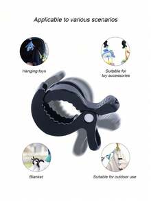 1 pezzo/2 pezzi Fermacoperta universale per passeggino, accessori antiscivolo per passeggino per coperte e giocattoli, molletta per carrozzina regolabili e resistenti, portaoggetti multifunzione per passeggino