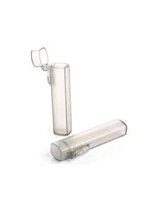 10/4/2/1pc Portable Clear Plastic Toothpick & Swab Holder, Leak-Proof Metal Cylindrical Travel Organizer, Compact Desktop Storage For Home, Camping, And Outdoor Use