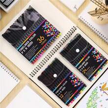 100pcs A Set Muticolor Fine Line Marker, Waterproof Sets, Black Outline Painting, Comic Oil Painting, Watercolor Painting Special, Art Supplies, Art Sets, School Supplies, Birthday Present ,Christmas Gifts - Multicolor - View 4