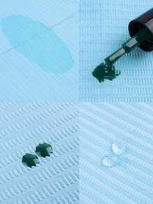 一次性粉色美甲桌垫3层防水清洁纸可折叠多功能美容纹身牙科布防水桌布清洁美甲餐巾美甲用品 - 彩色 - 查看 7