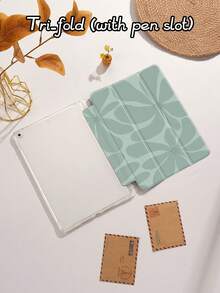 Kingsung Ốp bảo vệ máy tính bảng họa tiết hoa phối màu tối giản, tương thích với iPad 9.7/10.2/10.5/10.9/12.9/Pro 11 (thế hệ thứ 10), Galaxy Tab S6 Lite 10.4", Kindle Paperwhite (thế hệ thứ 12, 2024), Kindle (thế hệ thứ 11, 2022), Kobo Clara Colour, chất liệu mềm mại chống sốc, chân đế thông minh/chức năng tự động bật/tắt màn hình. - Nhiều màu - Xem 5