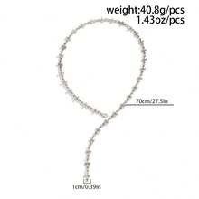 1 chiếc vòng cổ mặt thánh giá sọc tối giản cổ điển dành cho nam, vòng cổ trang trí hình ngôi sao bạc và dây chuyền, thiết kế tinh tế, phụ kiện phong cách đường phố, trang sức quyến rũ cho trang phục đại học - Trắng K - Xem 4