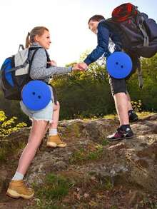 1 Portable Folding Stool - Lightweight Telescopic Folding Seat, Maximum Load 400.01 Lbs, Rainbow Design, Suitable For Fishing, Hiking, Camping, Garden BBQ, And Indoor Use - Durable Plastic, No Power Needed, Ideal Gift, Camping Essential, Vibrant Pattern, Sturdy Structure, Outdoor Seat, Compact Seat, Easy To Store, Perfect For Outdoor Enthusiasts