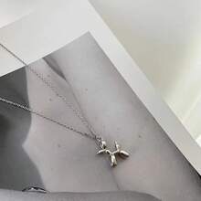 1 Piece Fashion New Minimalist Balloon Dog Pendant Necklace Versatile Birthday Party Commemorative Gift - Vàng - Xem 6