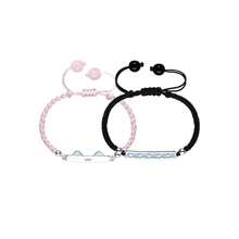1 Pair Cat Fish Love Braided Couple Bracelet Best Friend Design High-End Bracelet Gift - 貓魚之戀-貓手鍊 - 查看 5