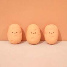 Goma de borrar de plástico con diseño de patata, goma de borrar de novedad kawaii para lápices y escritura, útiles escolares y de oficina, gomas de borrar para niños