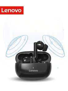 Lenovo Novos Fones de Ouvido Sem Fio 2025, Fones de Ouvido TWS, Fones de Ouvido Intra-Auriculares, Vida Útil da Bateria Super Longa, Corrida e Esportes, Cancelamento de Ruído de Chamada, Compacto e Portátil, Adequado como Presente de Feriado
