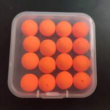 16 个/盒 12 毫米钓鱼浮球，高可见度浮力钓鱼球，引人注目的钓鱼配件
