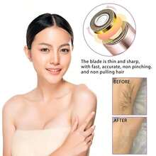 Wireless Facial Hair Removal Device And Full Face Hair Removal Device, Suitable For Home And Travel Hair Removal - Suitable For Sensitive Skin, Can Be Used On Face, Chin, Lips, Bikini Line, Forehead, Eyebrows, Jawline, Neck And Other Areas.