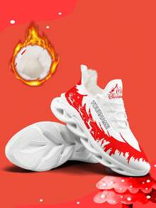 Custom Women's Christmas Plush Lining Sneakers With Personalized Name Print, Festive Santa Belt Design Cozy Shoes With Customized Photo, Lightweight Comfortable Soft Bottom Warm Sneakers For Men And Women, Gym Training Breathable Tennis Shoes, Unique Christmas Gift For Mom/Dad/Her/Him/Girlfriend/Boyfriend/Wife/Husband/Friend ﻿