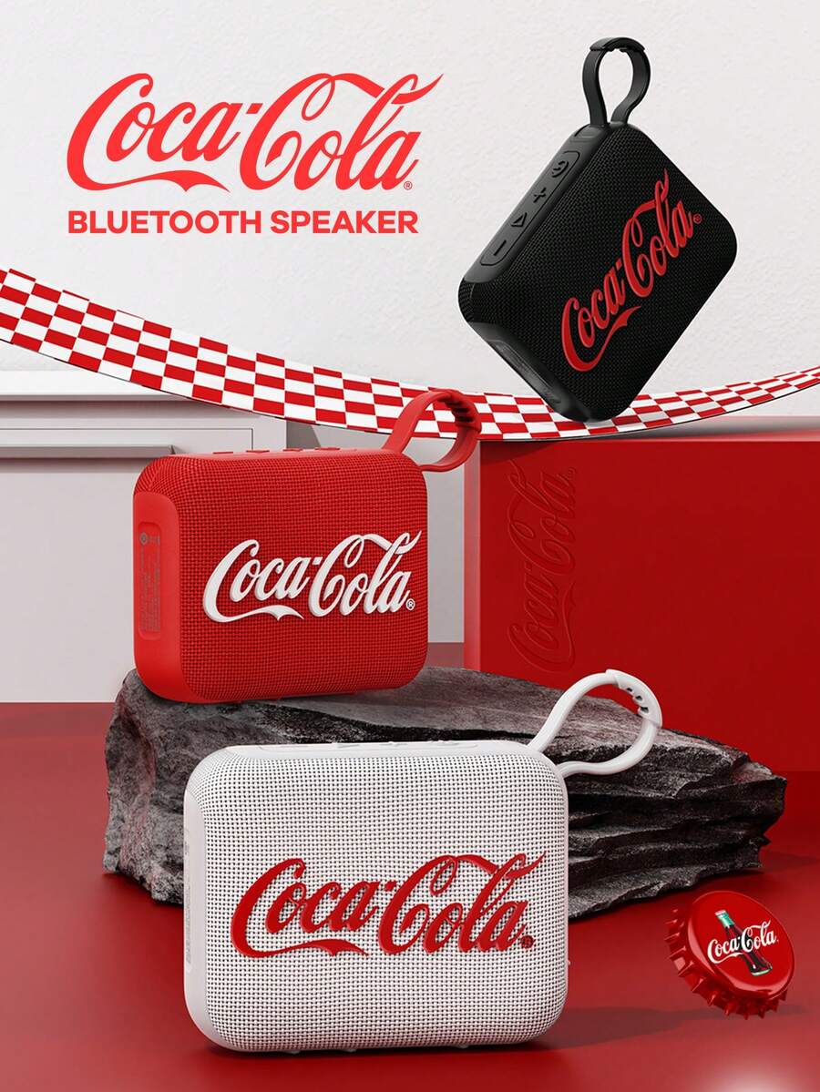 Coca Cola FANTECH Computer Speakers, Mini PC Speakers With Subwoofer, 2.1 Desktop Speaker With RGB Lights,USB Powered, Stereo Sound,Gaming Speaker With 3.5mm Aux Cable For Monitor/Laptop/Tablet, 1SET(2 Speaker) - Multicolor - View 1